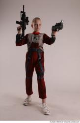 DENISA WITH TWO GUNS